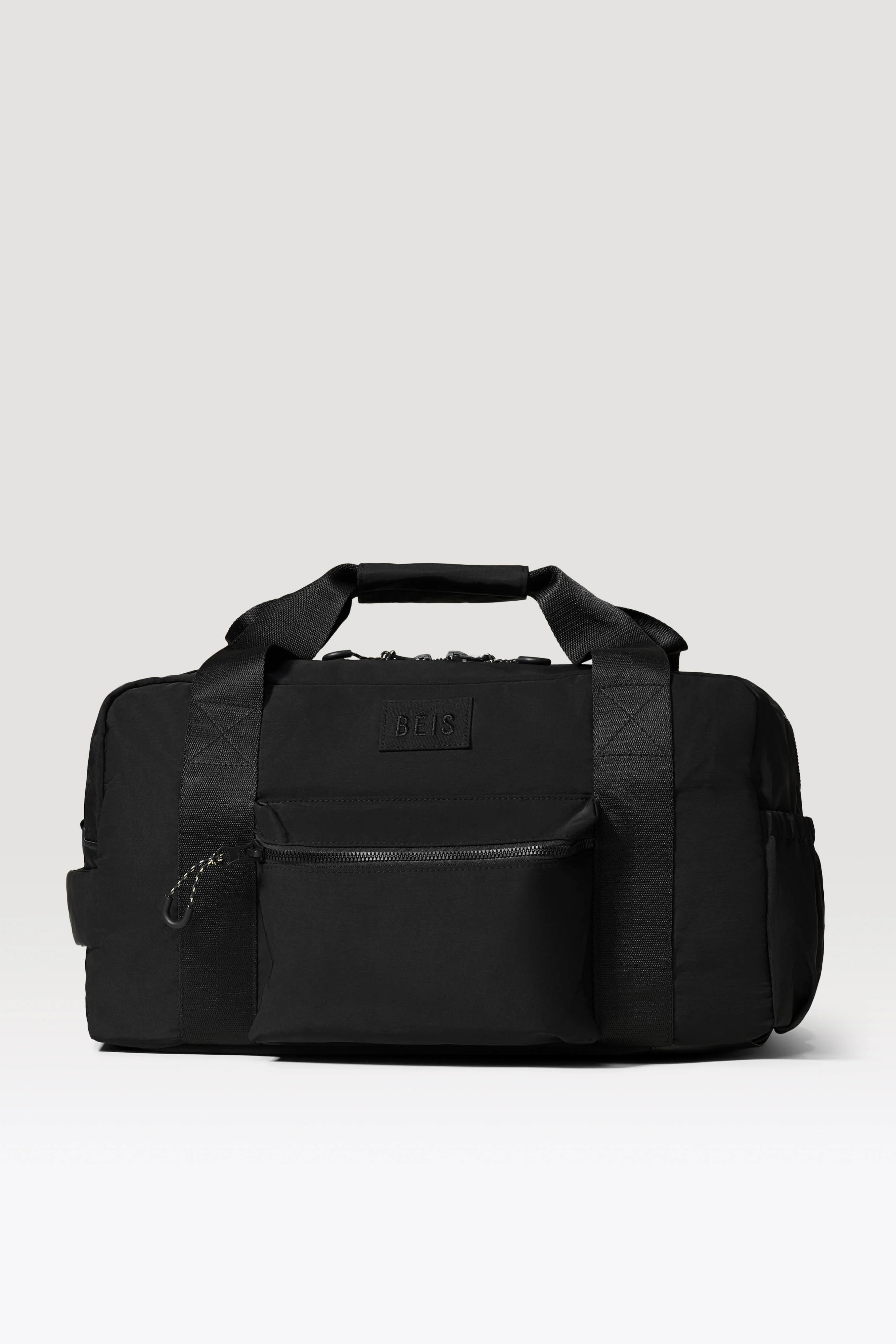 BÉIS 'The Sport Duffle Backpack' in Black - Black Gym Duffle Backpack Bag | BEIS