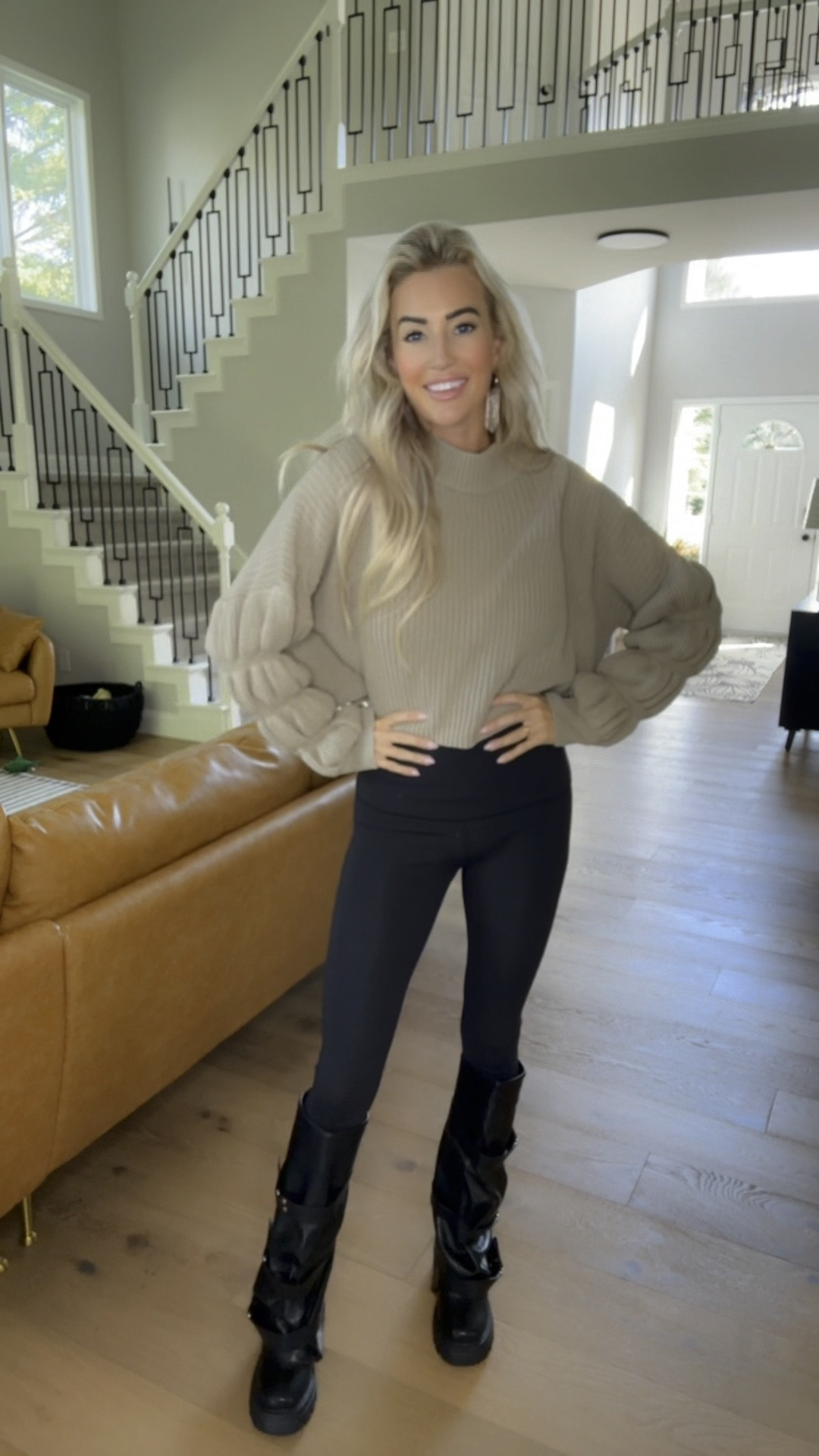 Fun chunky biker boots! Perfect with leggings 

#LTKVideo #LTKShoeCrush #LTKFallSale