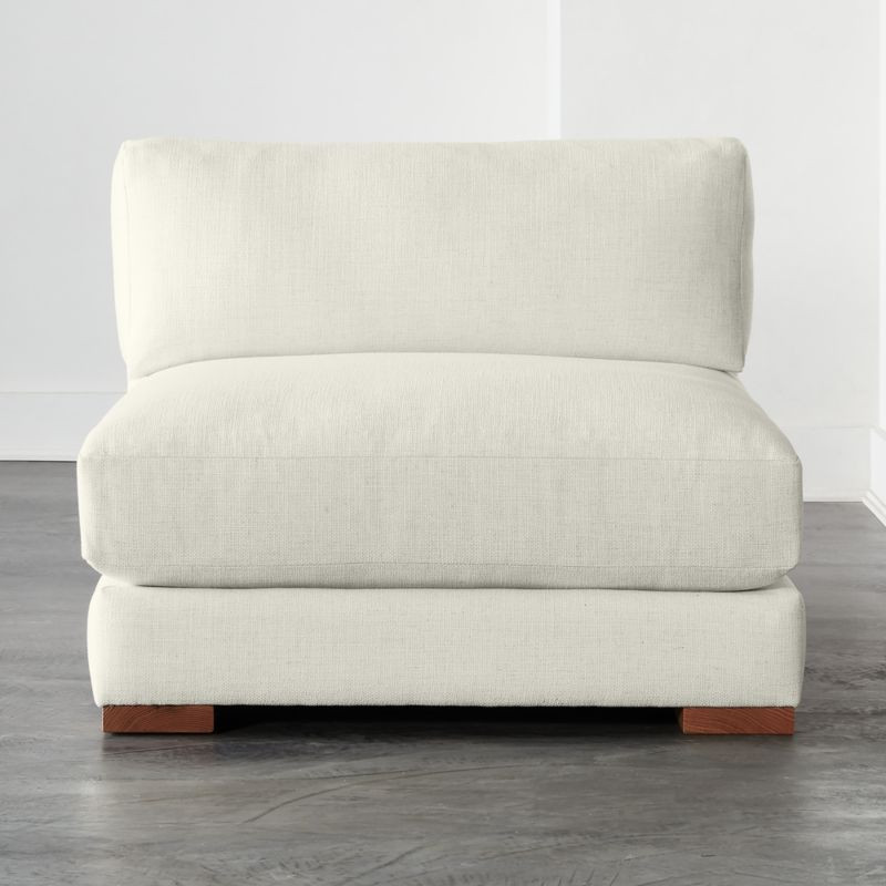 Piazza Armless Chair | CB2 | CB2
