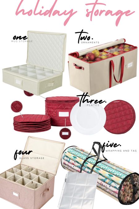 Christmas and holiday storage for your mugs, plates and wrapping supplies 

#LTKHoliday #LTKSeasonal #LTKhome
