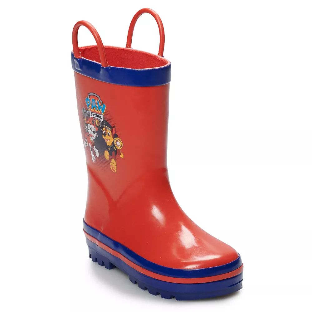 Paw Patrol Chase & Marshall Toddler Boys' Waterproof Rain Boots | Kohl's