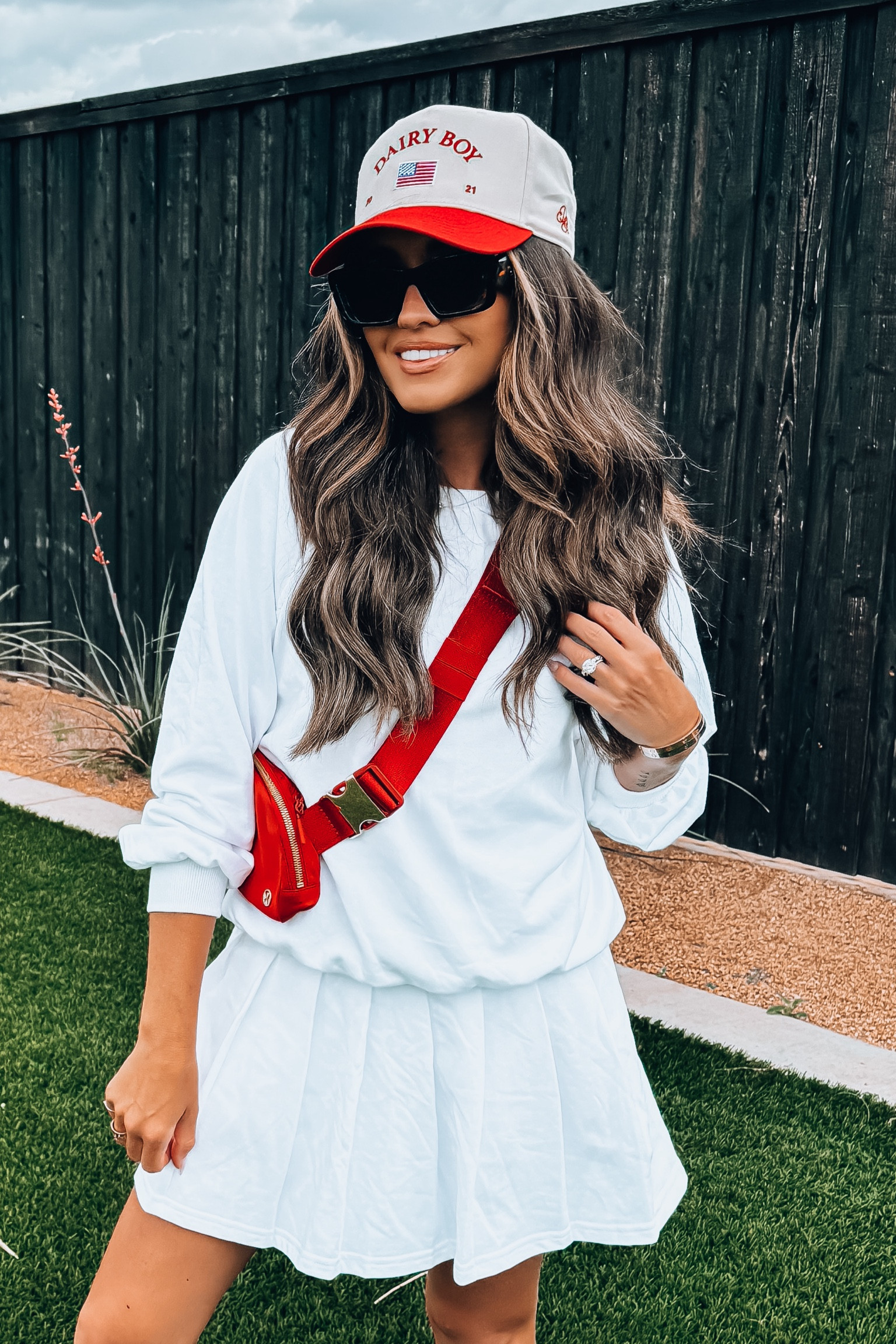 Cutest white set - perfect for game day! 

#LTKFindsUnder100 #LTKFindsUnder50