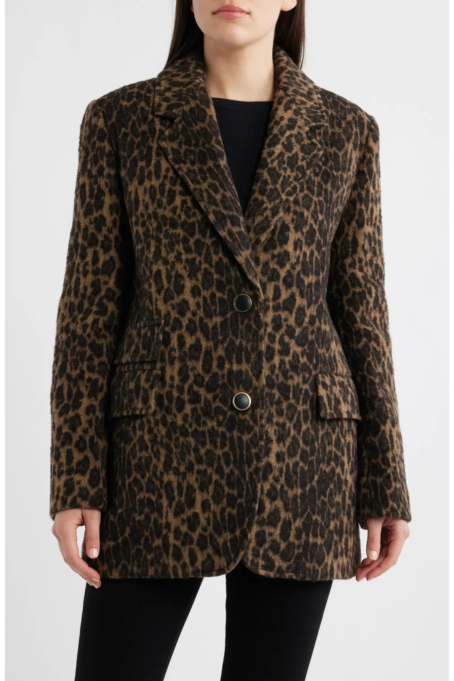 CeCe Leopard Print Jacket (Women) | Nordstrom | Nordstrom