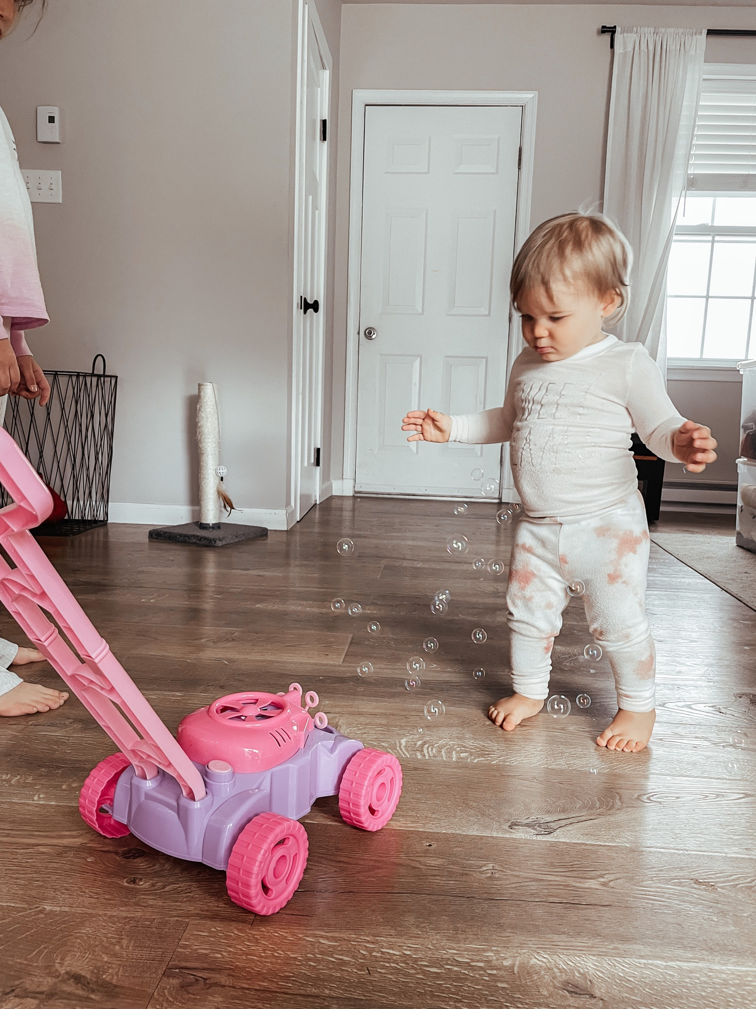 Fun way to play with bubbles while your baby can get some steps in! 

#LTKFind #LTKbaby #LTKSeasonal