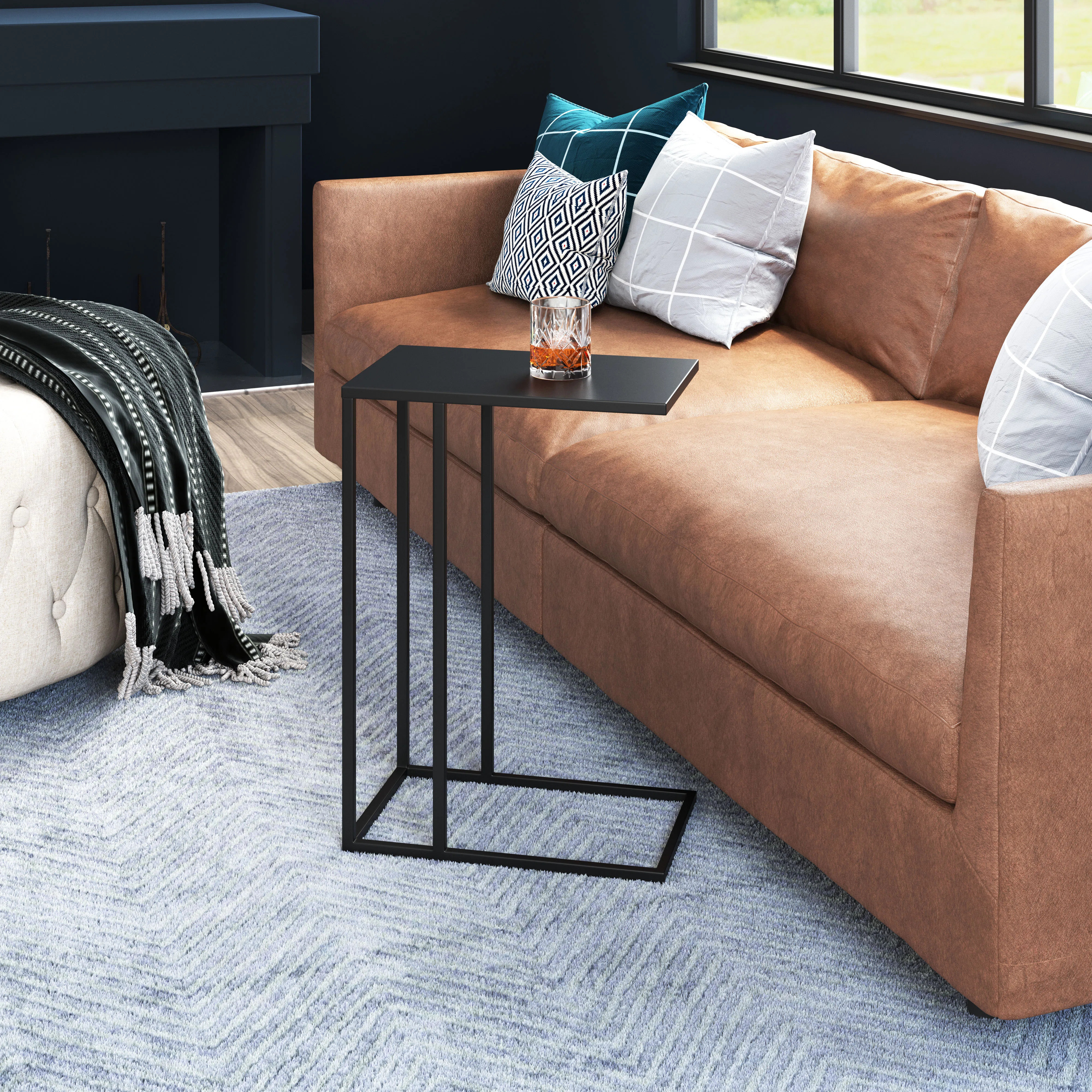 Weidler Iron Top End Table | Wayfair North America