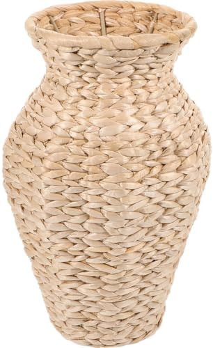 Amosfun Rattan Vase Cattail Decorative Vase Dried Flower Arrangement Home Office Countertop Cente... | Amazon (CA)