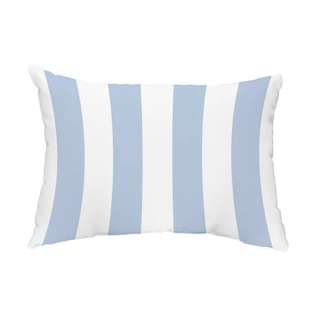 Simply Daisy, 14" x 20" pillowby Stripe Blue Decorative Stripe Outdoor Pillow - Walmart.com | Walmart (US)