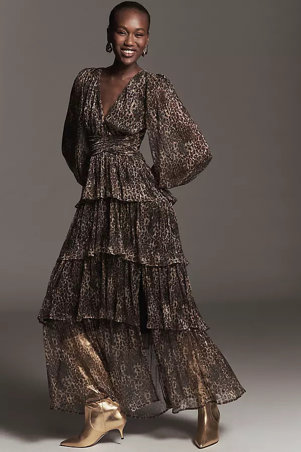 ASTR The Label Anora Tiered Maxi Dress | Anthropologie (US)