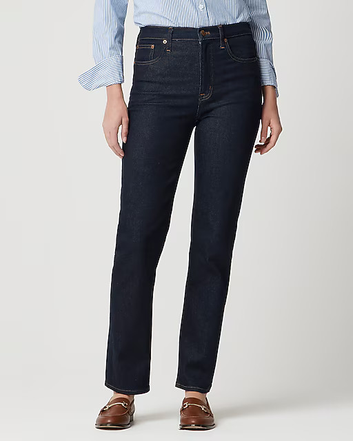 Petite high-rise stovepipe jean in signature stretch+ | J.Crew Factory
