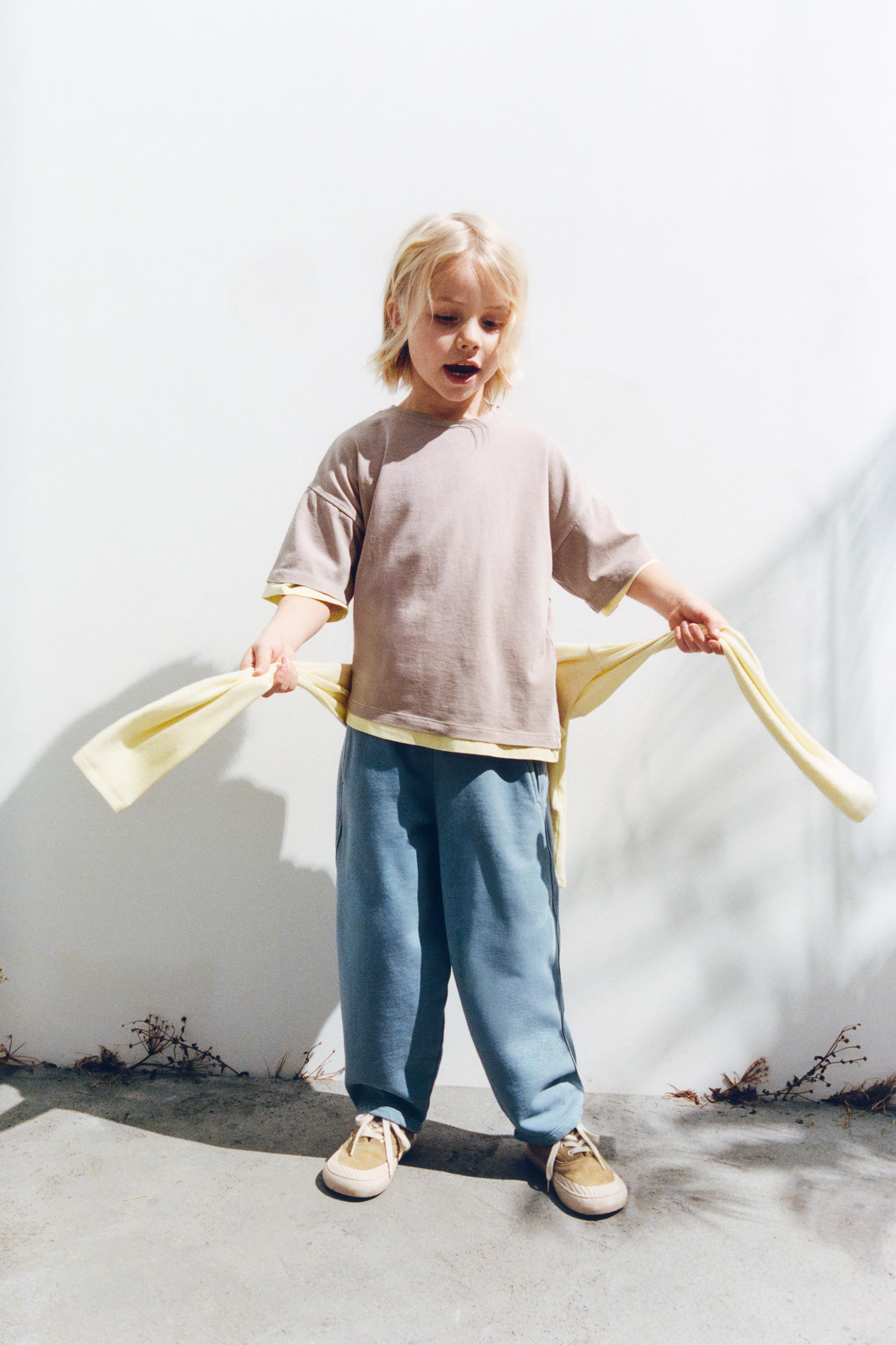 BARREL-LEG PLUSH TROUSERS | Zara UK