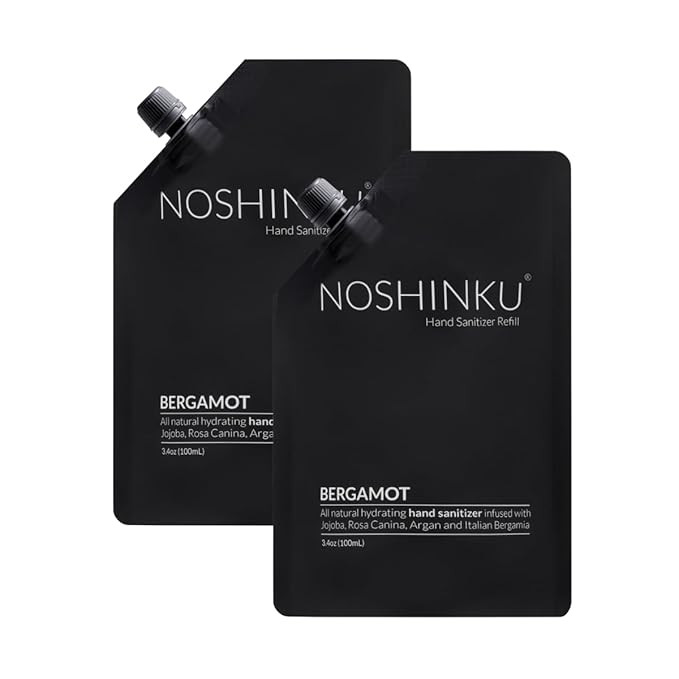 Noshinku Pocket Hand Sanitizer Spray Refill Pouch, Natural Moisturizing Hand Sanitizer Refill Wit... | Amazon (US)