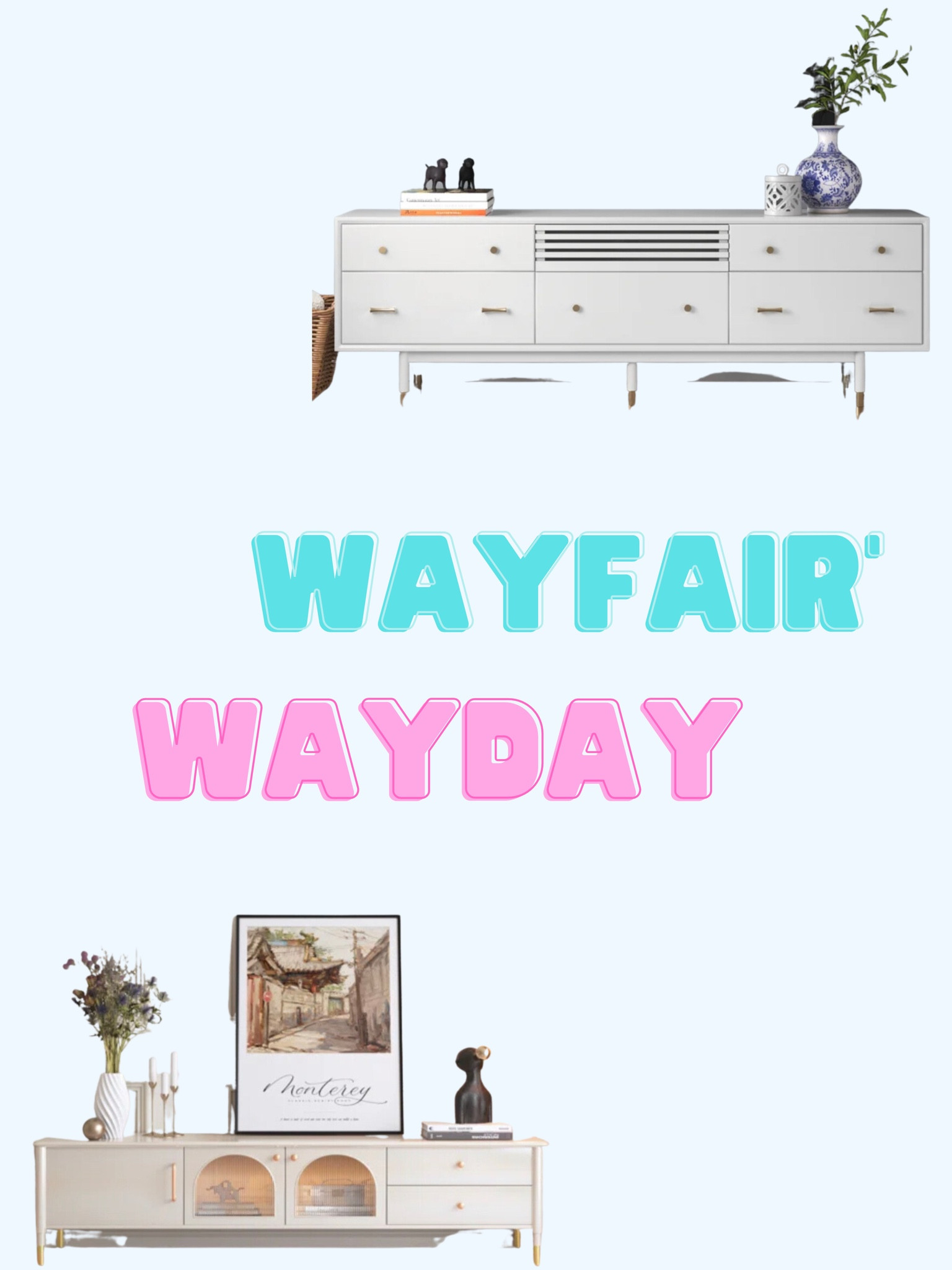 I am sharing some of the perfect tv stands that have lots of storage. For the next two days Wayfair has up to 60% off sale. Come check out way day. I love there products they are good quality look great and have something for everyone’s taste. #tvstand #wayfair #wayday #furniture #homeaccessories  #homedecor 

#LTKsalealert #LTKFind #LTKhome