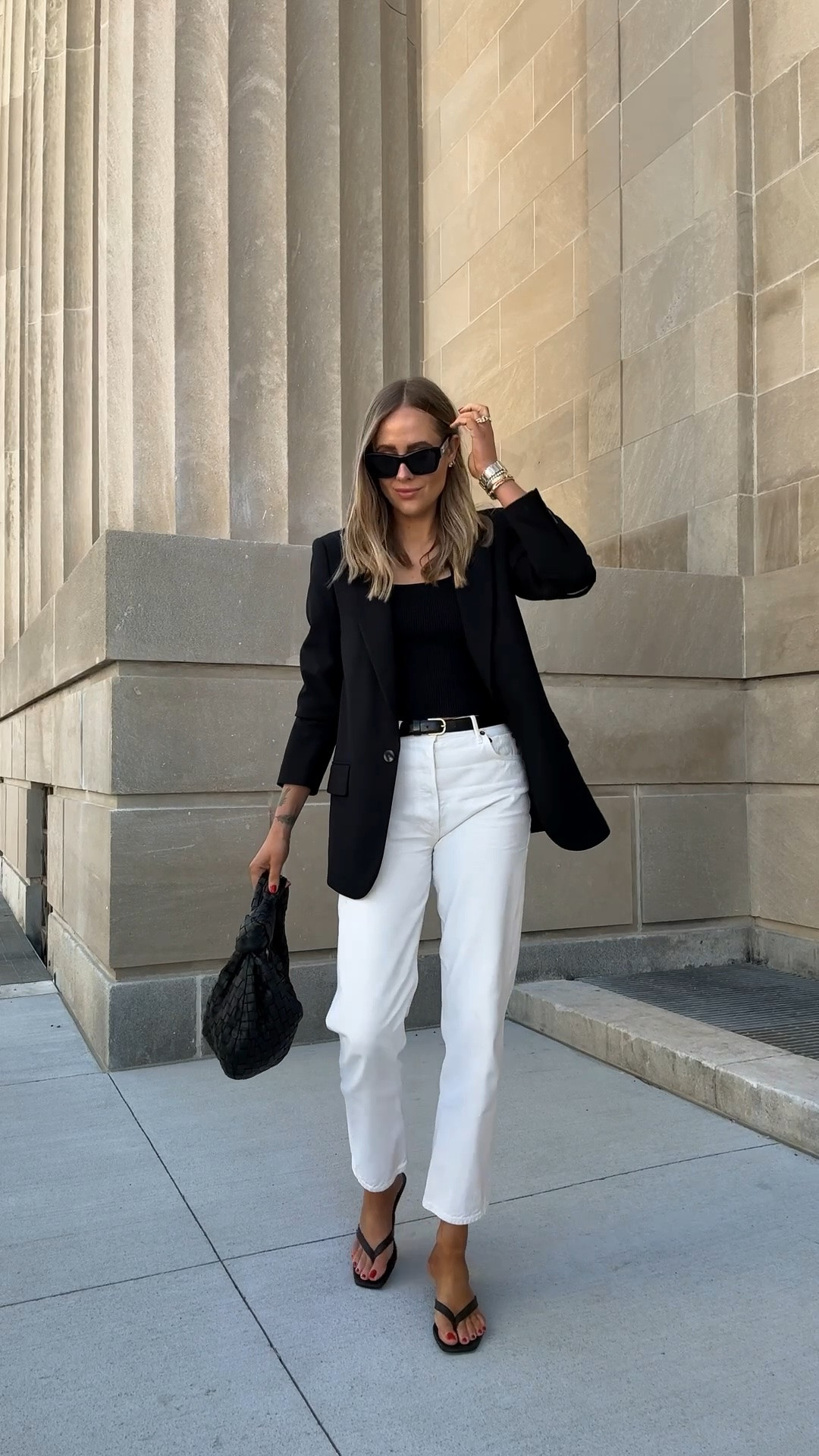 Fashion Jackson, white jeans, spring staples, capsule, workwear

#LTKOver40 #LTKootd #LTKWorkwear