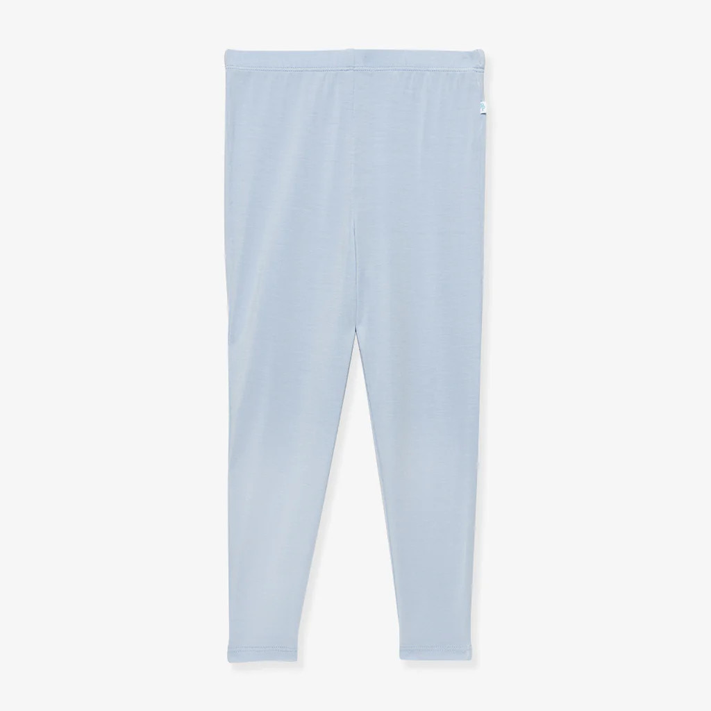 Solid Blue Toddler Girl Leggings | Periwinkle | Posh Peanut