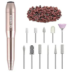 AIRSEE Portable Electric Nail Drill Professional Efile Nail Drill Kit for Acrylic, Gel Nails, Man... | Amazon (US)