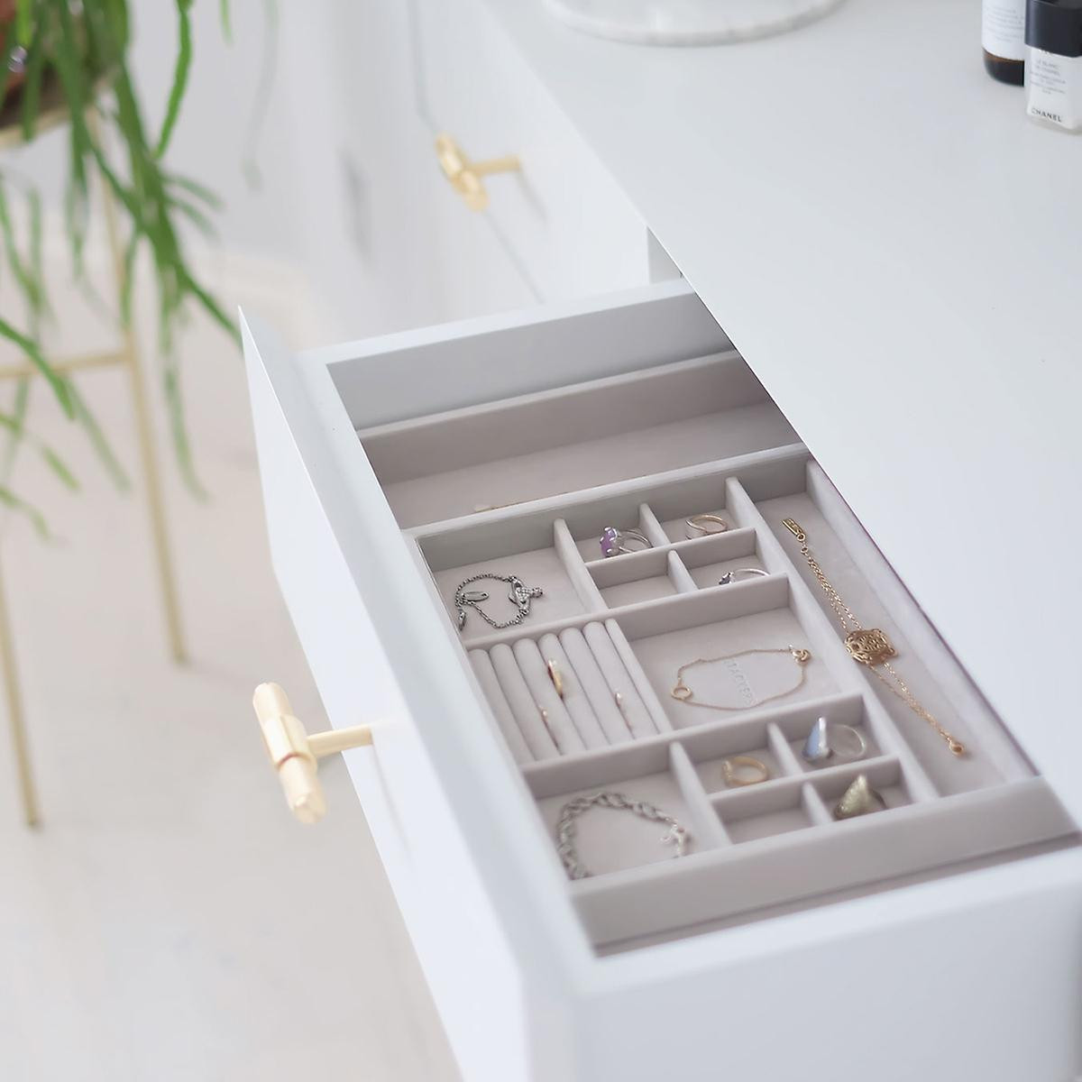 Stackers Medium Expandable Jewelry Storage Tray | The Container Store