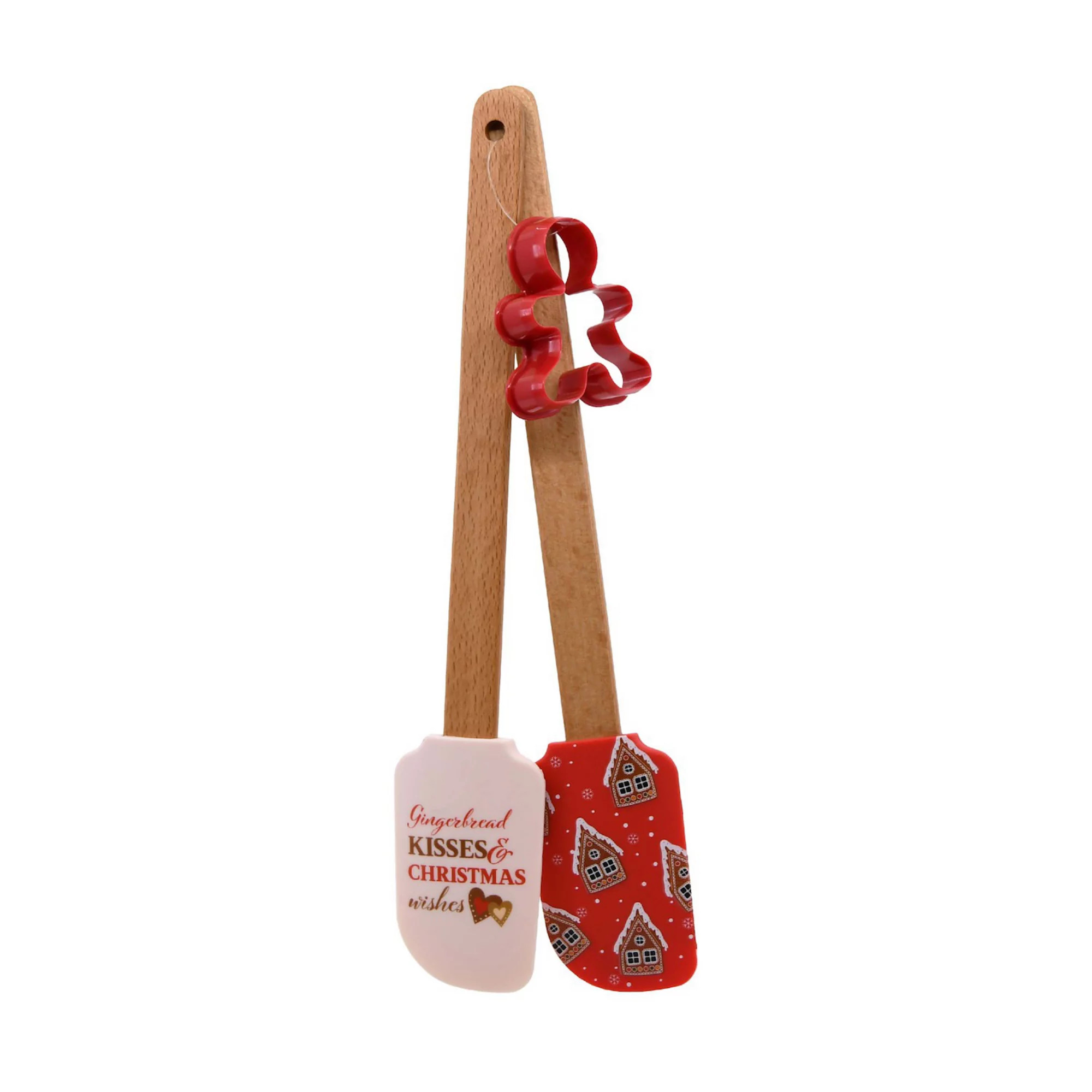 New View Gifts & Accessories Gingerbread Cookie Cutter & Spatula Set | Kohl's