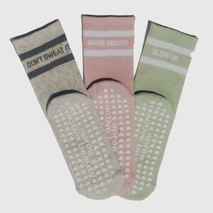 Reformation Pilates Socks  - Apres Beauty Socks - 3 Colors - One Color Per Pair | Poshmark