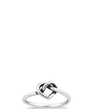 James Avery Delicate Heart Knot Ring -  4.5 | Dillard's