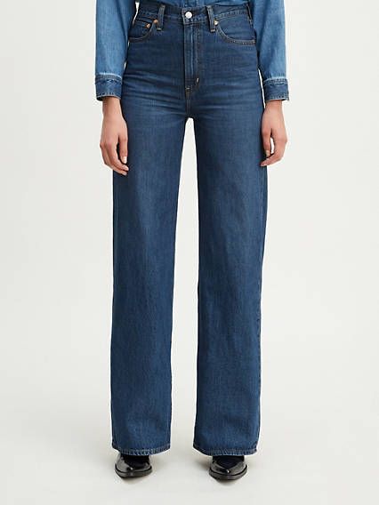 Levi's Ribcage Wide Leg Women's Jeans 29x32 | LEVI'S (US)