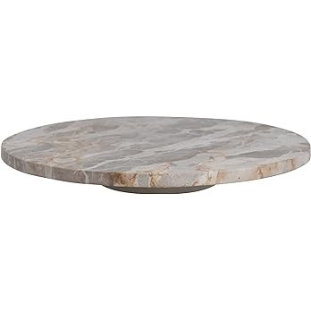 Creative Co-Op Scandinavian Round Marble, Multicolor Lazy Susan, Multi | Amazon (US)