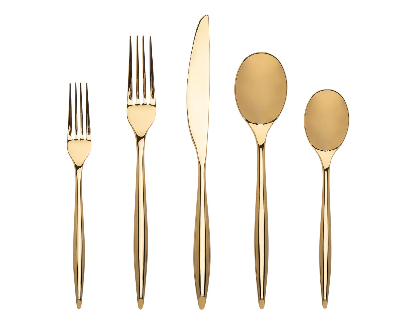 Milano 20 Piece 18/10 Stainless Steel Flatware Set, Service for 4 | Wayfair North America