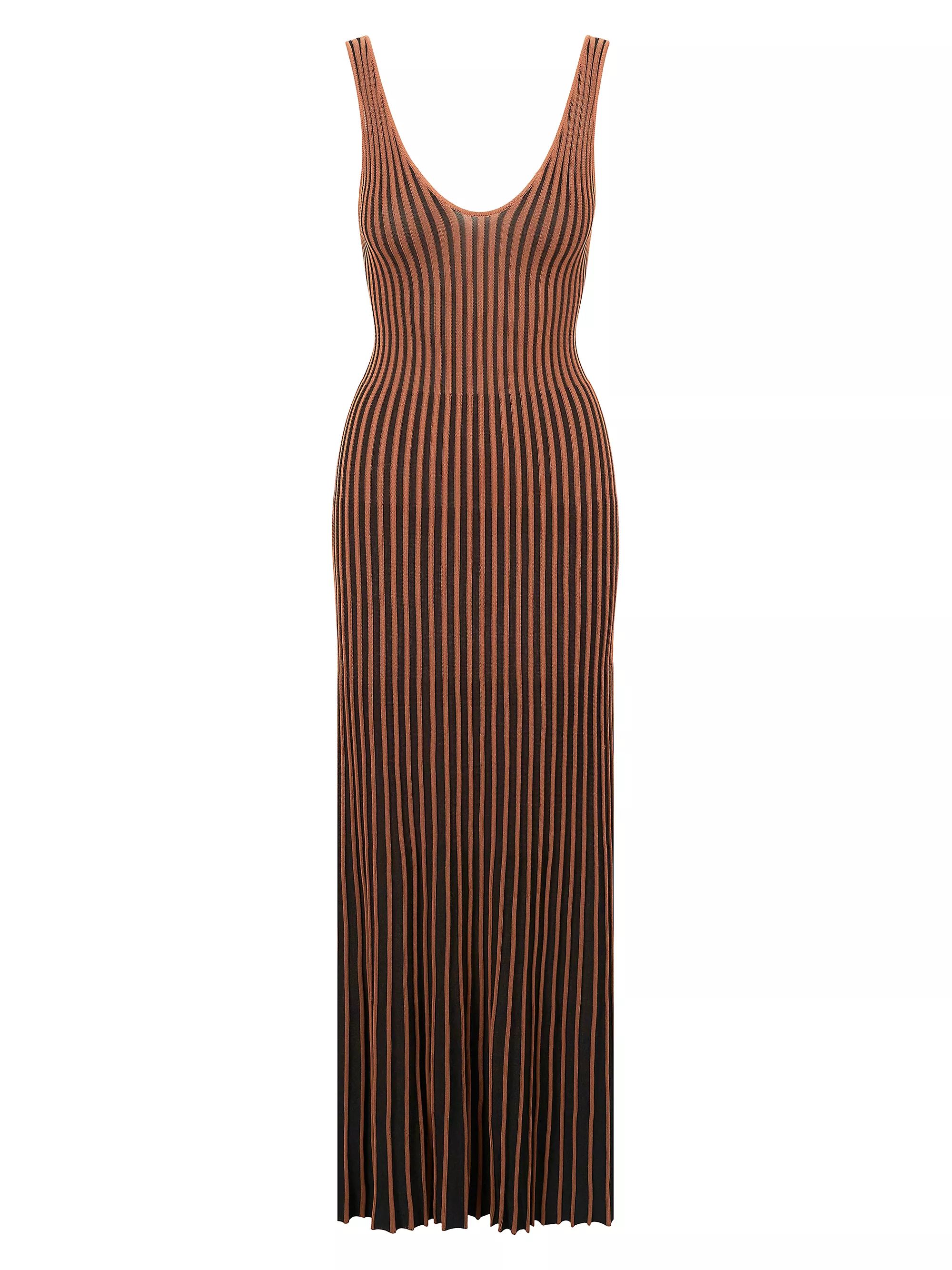 Claretta Striped Knit Maxi Dress | Saks Fifth Avenue