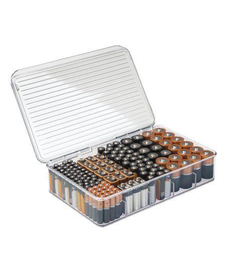Linus Stackable Battery Organizer Box | Zulily