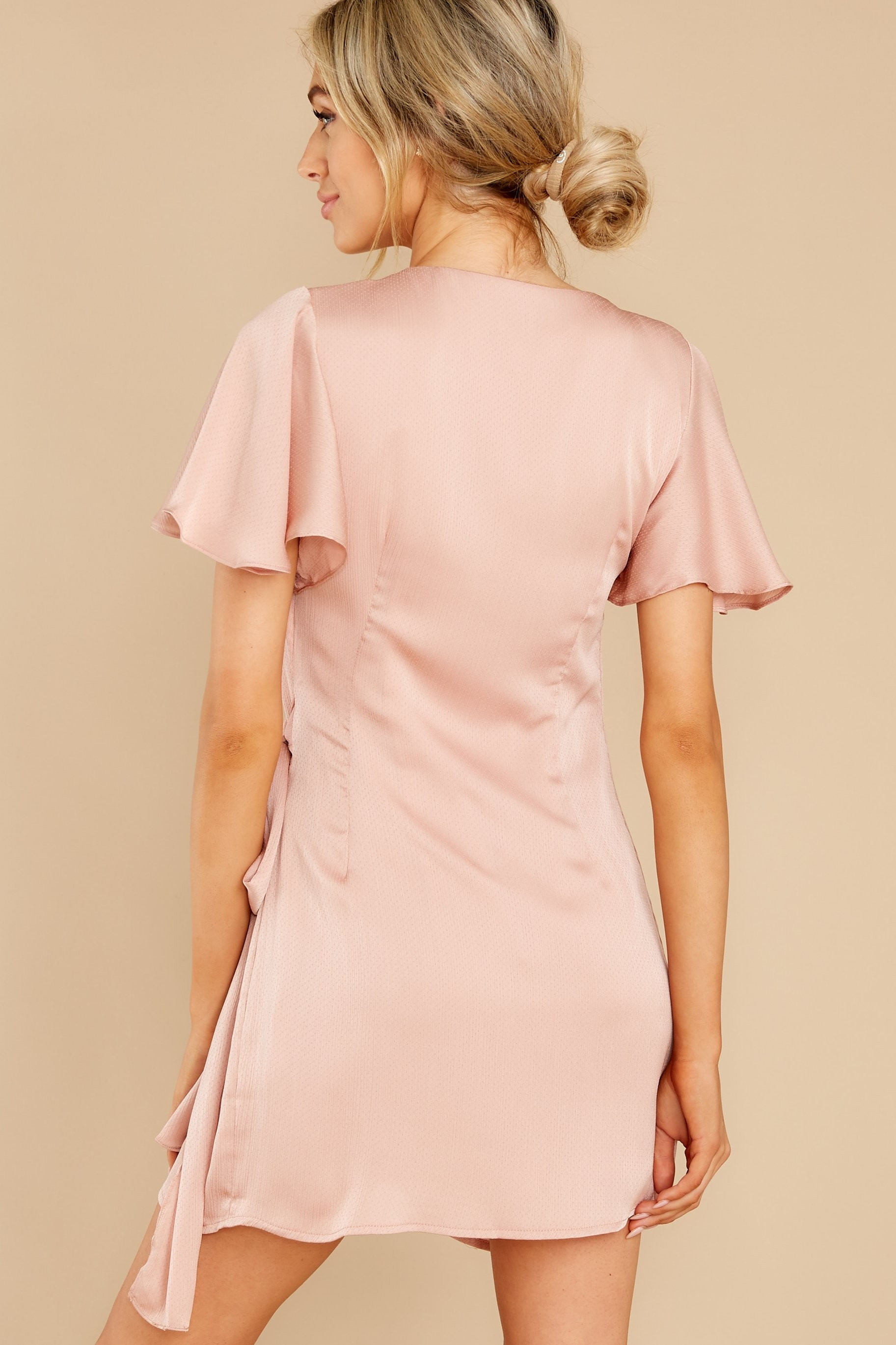 Magnetic Energy Blush Pink Dress | Red Dress 