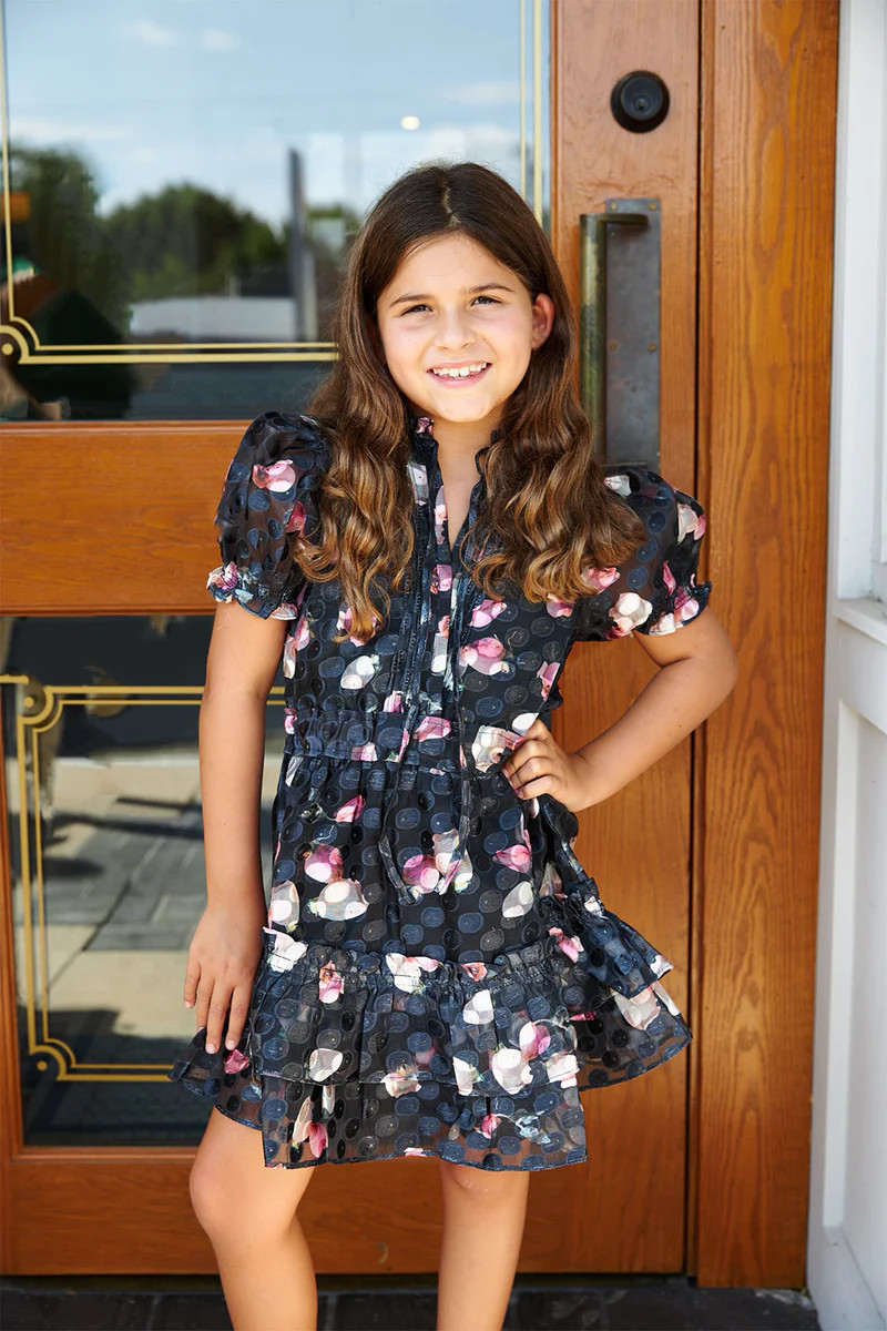 BuddyLove | Mini Clementine Girls Dress | Twilight | BuddyLove