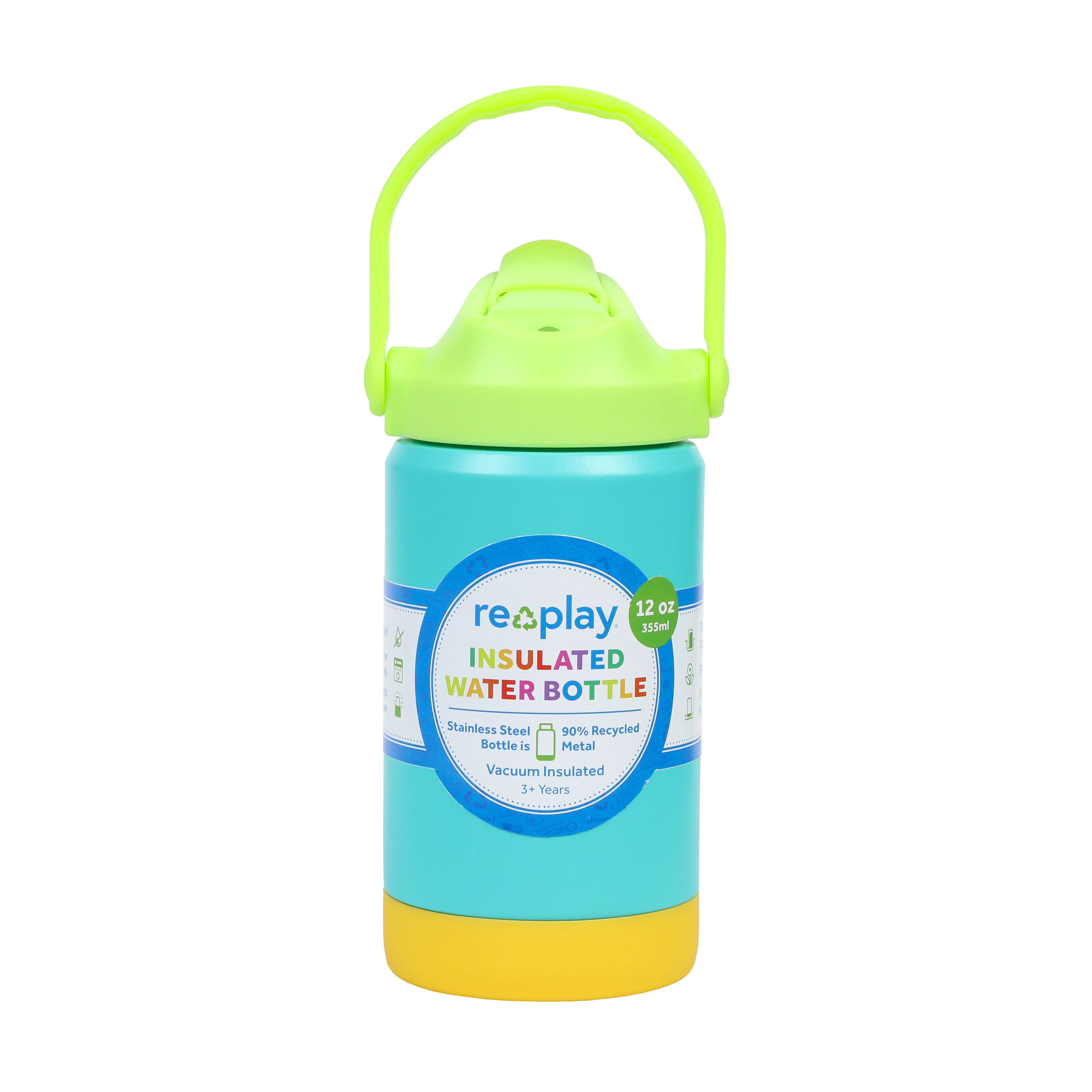 12oz Insulated Water Bottle | Re-Play