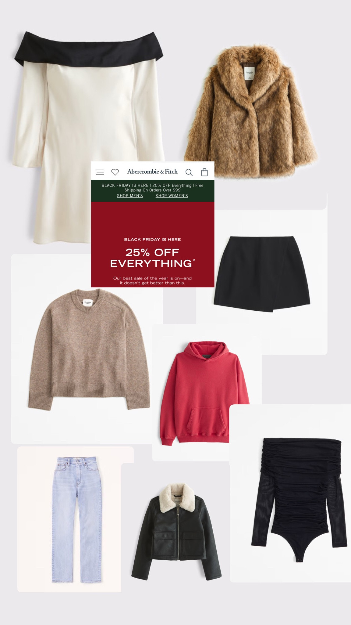 ABERCROMBIE BLACK FRIDAY!! 

#LTKCyberWeek #LTKHoliday #LTKSaleAlert