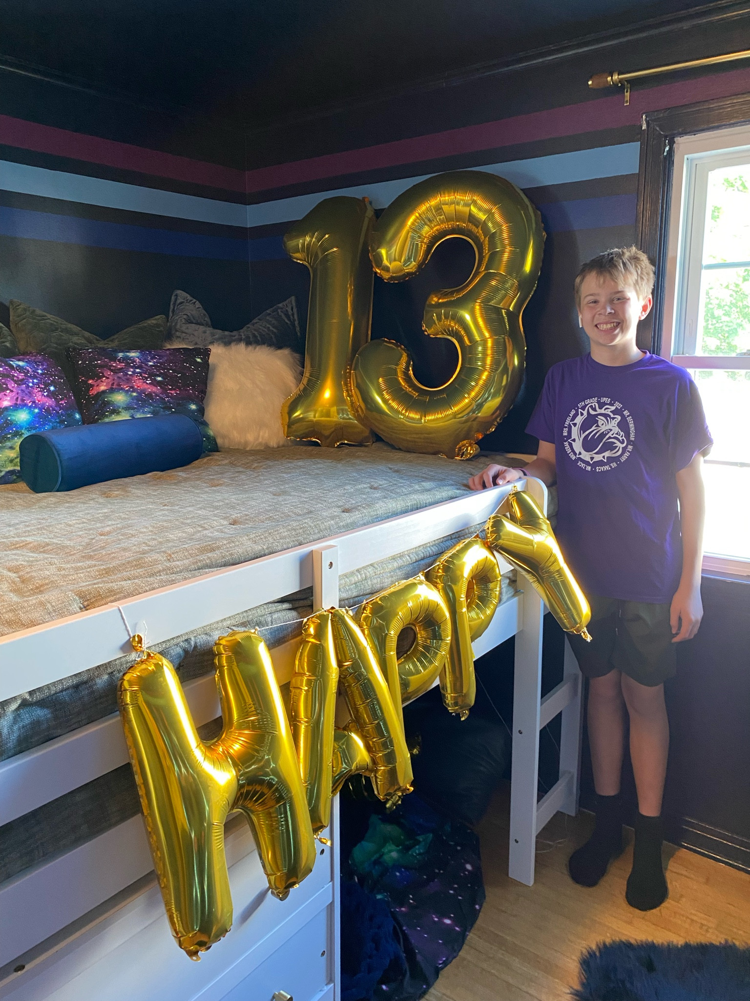 🎉 Celebrating my nephew’s 13th birthday this past May was more than just cake and gifts—it was about creating a space that truly reflects his growing personality! His room makeover marked a major milestone, blending function and style to fit his new teenage life. From the sleek loft bed to the rollout desk perfect for homework (or gaming!), and the extra-sturdy drawer set we reinforced with a little DIY wood glue magic, every detail was thoughtfully chosen to make this room both practical and personal.

The moment he walked in and saw his new room? Pure amazement and excitement! His eyes lit up, and I could see that the transformation really hit home. This project was also my ORC WEEK 8 Challenge reveal on julieannrachelle.com, where I’ve shared the full journey and design process. Head over to the blog to dive deeper into the makeover and follow my LTK for more inspired spaces and design tips that bring joy to life’s big moments! 🎈 #ORC #RoomMakeover #TeenBedroom #LTKHome

#LTKFamily #LTKKids #LTKMens