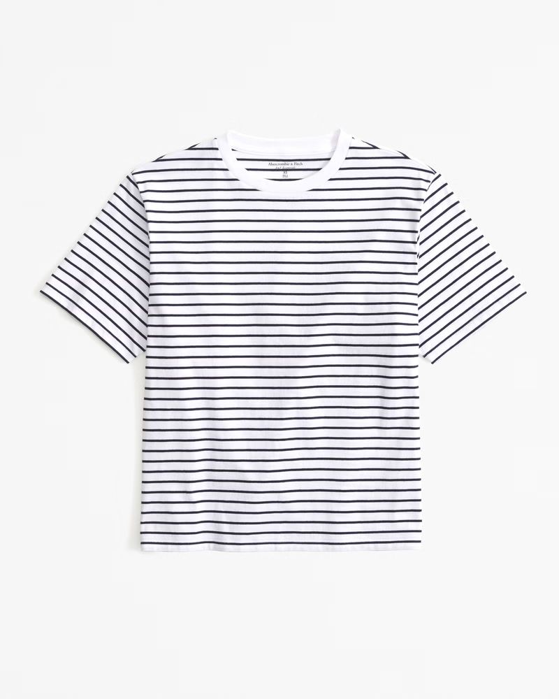 Essential Premium Polished Relaxed Tee | Abercrombie & Fitch (US)