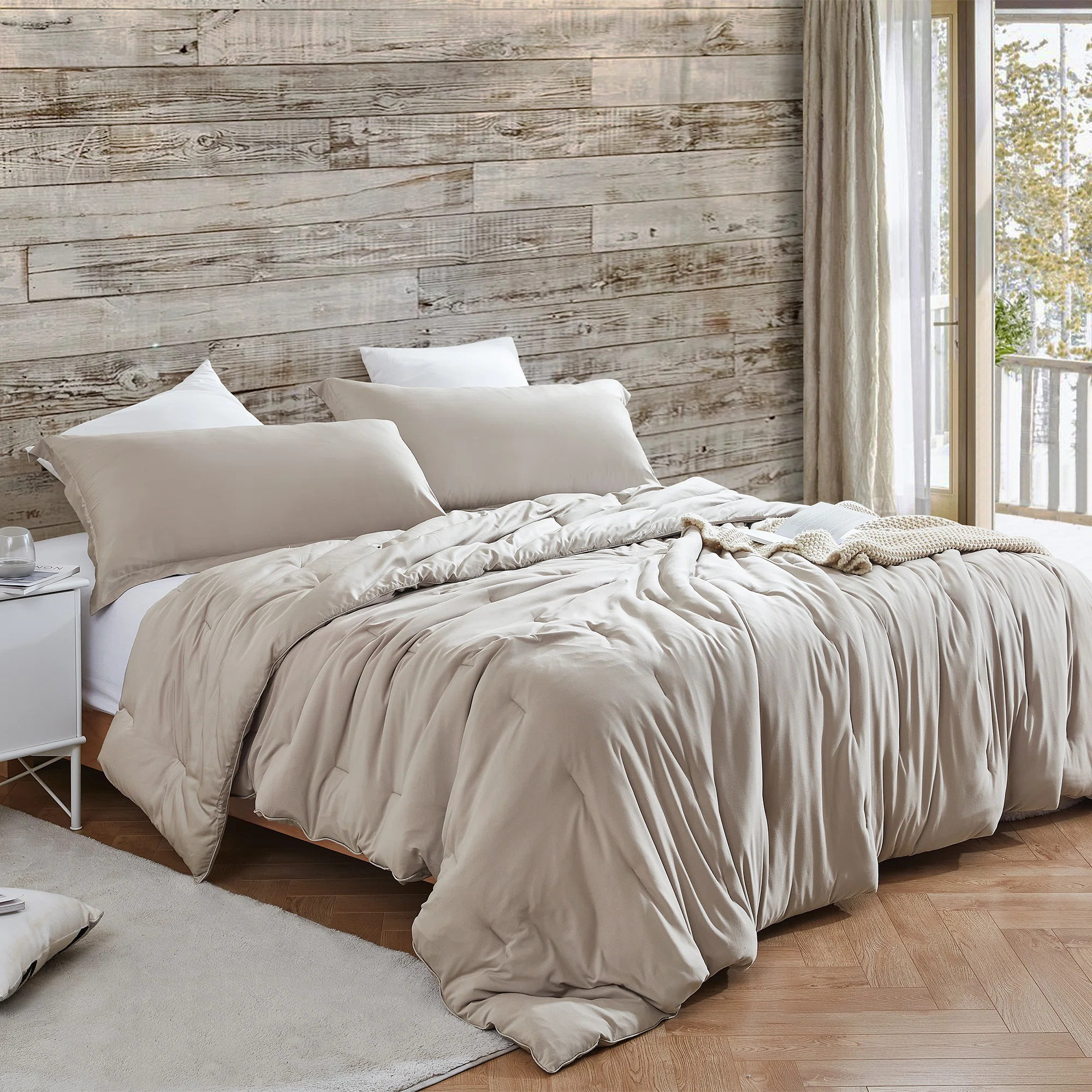 Coma Inducer Buttery Rayon Lightweight Oversized Comforter Set | Wayfair North America