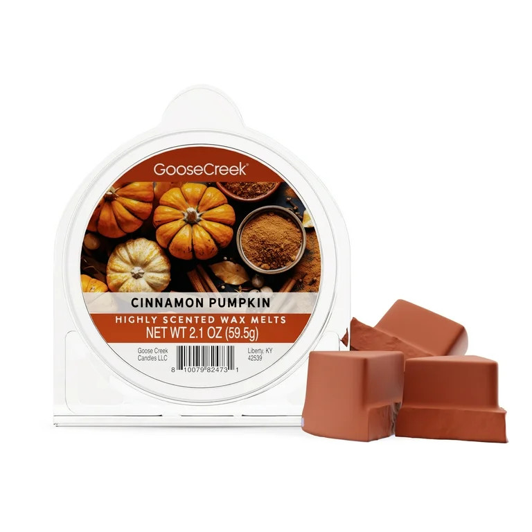 Goose Creek Cinnamon Pumpkin Scented Wax Melts, 2.1oz. | Walmart (US)