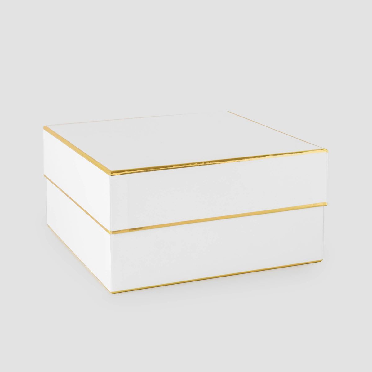 Gift Box White/Gold  - Sugar Paper™ + Target | Target