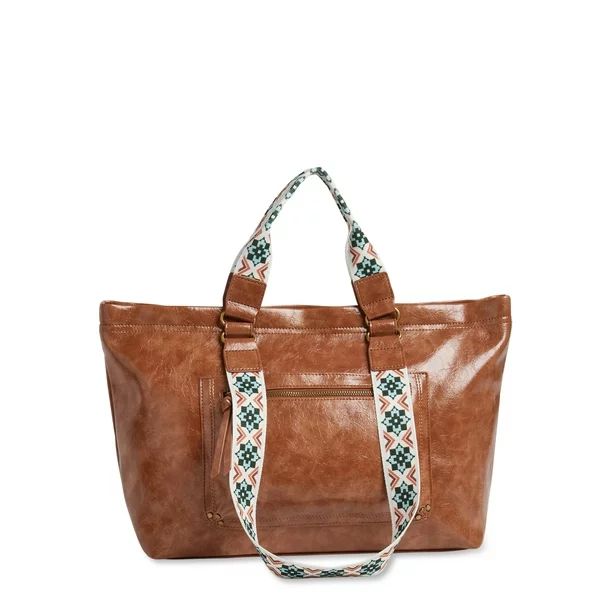 Time and Tru Large Carryall Tote | Walmart (US)