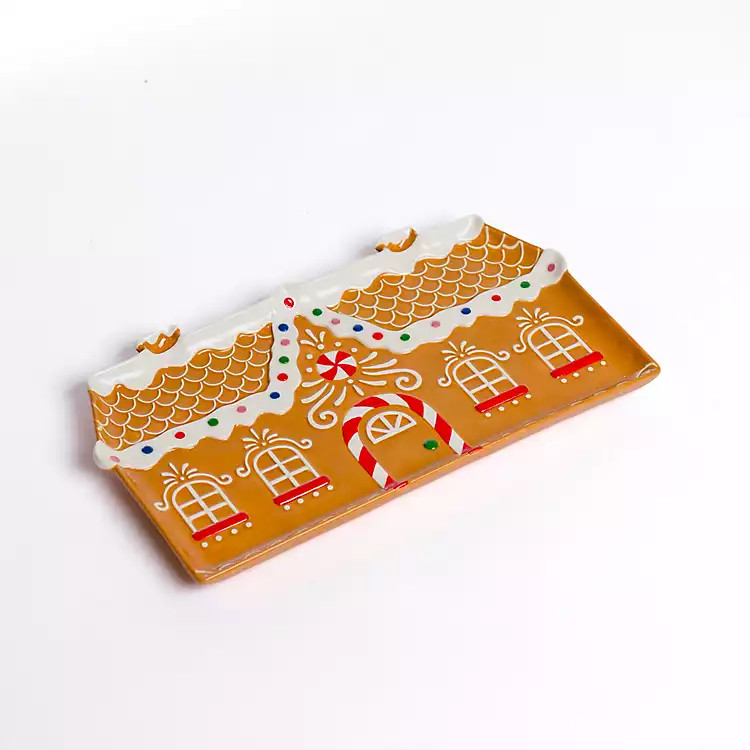 Gingerbread House Serving Platter | Kirklands Home | Kirklands