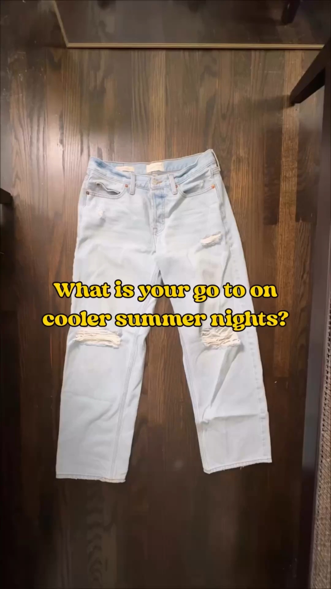 I’m team both depending!!! If it’s a night out I’m reaching for the tank and jeans, maybe heeled sandals.  If I’m just relaxing or at baseball games and kids activities it’s shirts and a sweatshirt. I just love both combos for cooler nights ☀️🐚🦀🥥

The purple striped tank is old navy and only $10! It comes in very color and pattern
Some as low as $4
It’s soft and comfy

Comment SHOP for Links!!

Have a blessed day!💕

#summerstyle #jeansandacutetop #sweatshirtandshorts #denimshorts