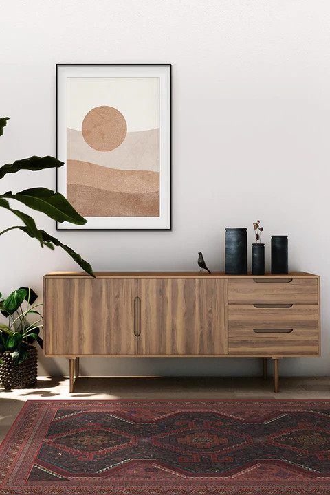 Zareen Oxblood Red Rug | Ruggable