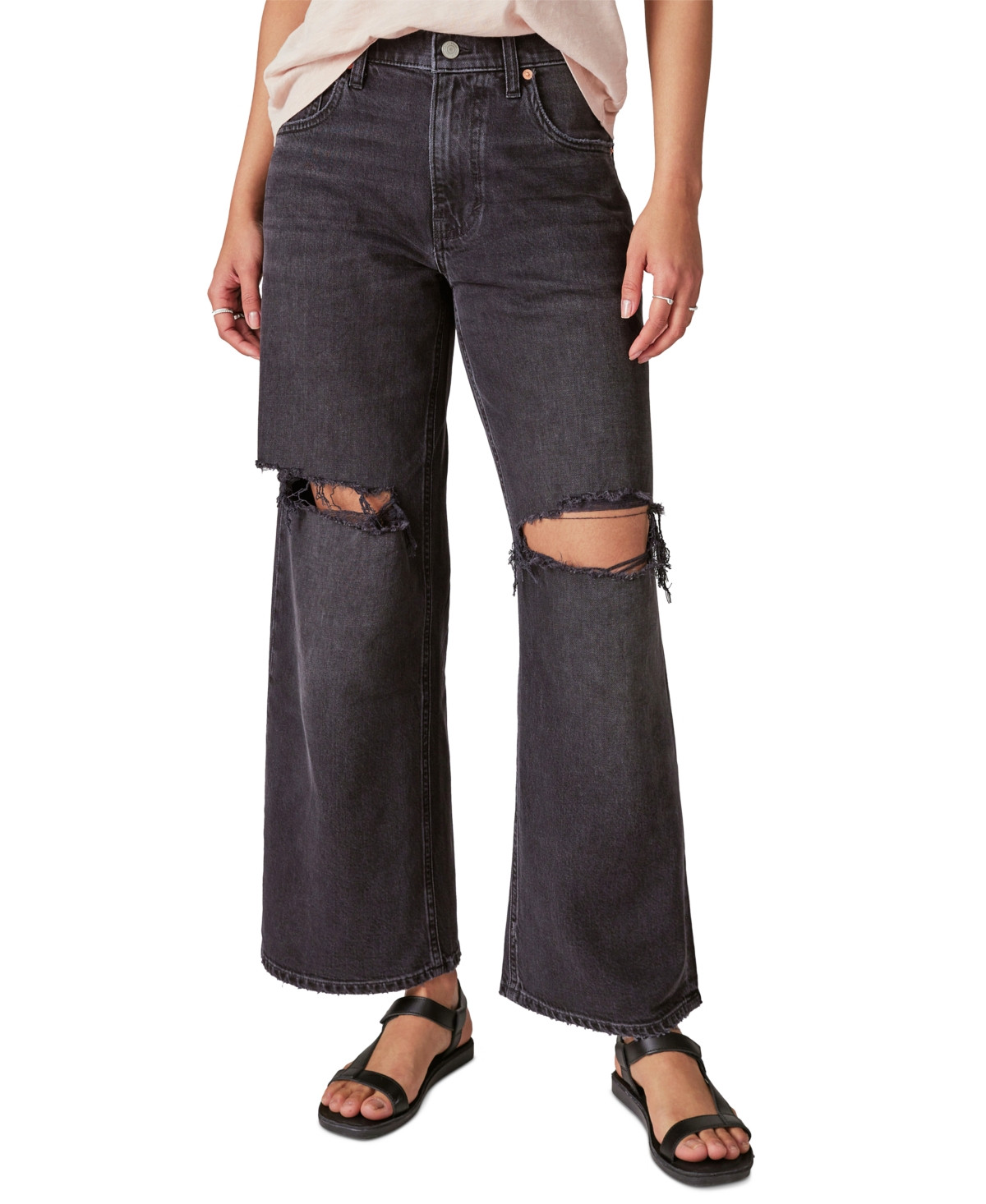 Lucky Brand Women's Winona Super Wide-Leg Jeans | Macys (US)