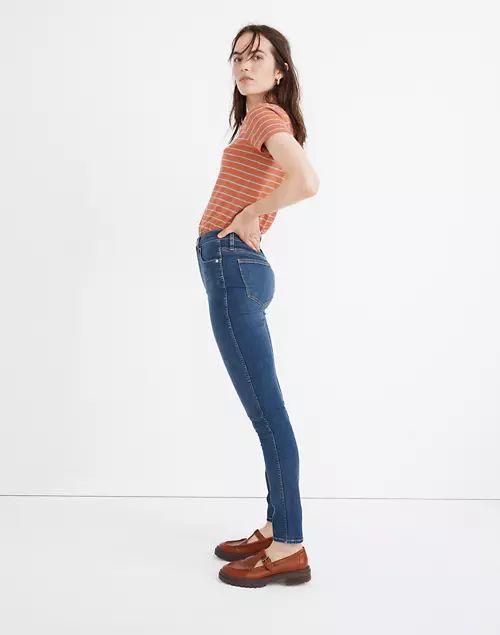 Petite 10" High-Rise Skinny Jeans in Coronet Wash | Madewell