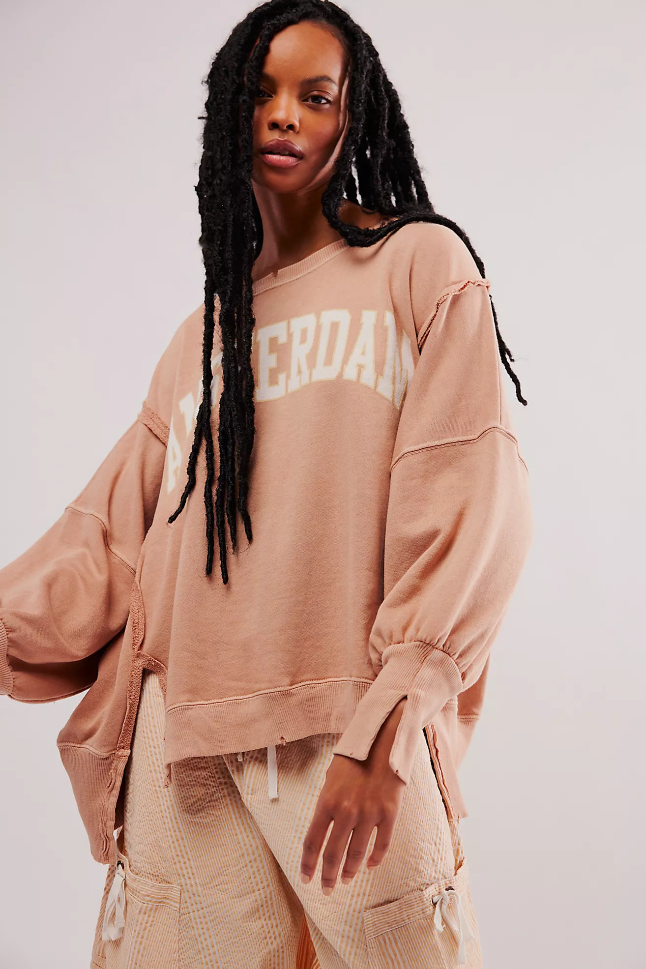 We The Free Graphic Camden Pullover | Free People (UK)