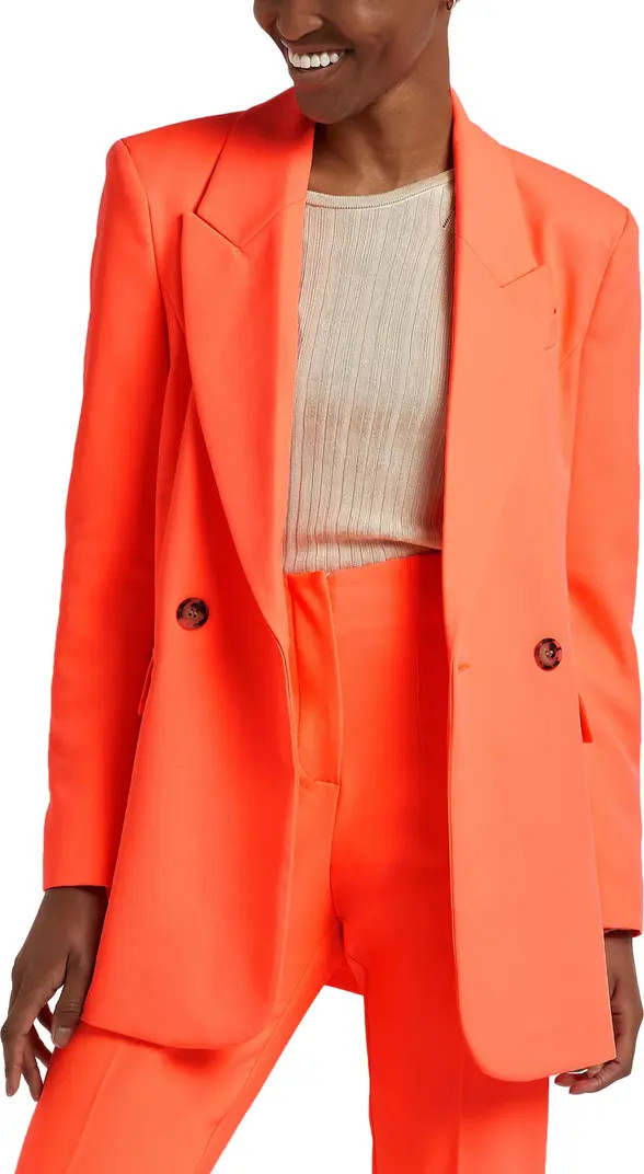 Structured Double Breasted Blazer | Nordstrom