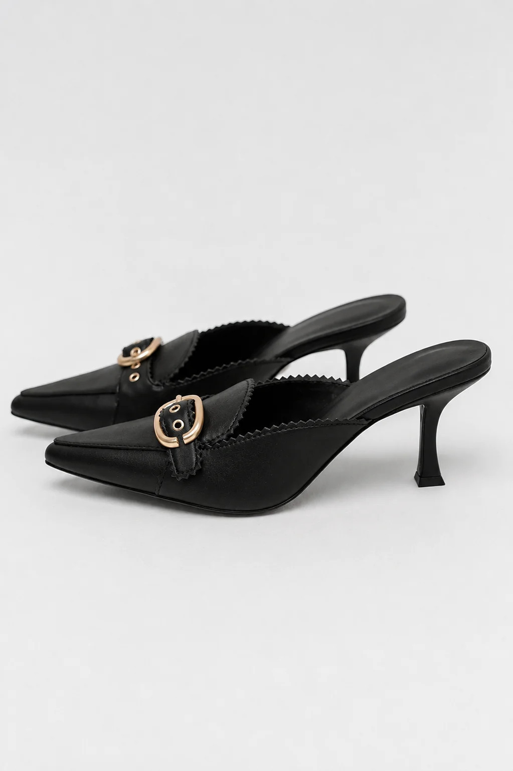 Natasha Slip On Pump in Black - 7.5 / Black | Böhme US