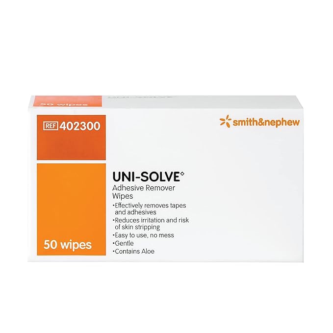 Uni Solve 402300 Adhesive Remover Wipe, Pack of 50 | Amazon (US)