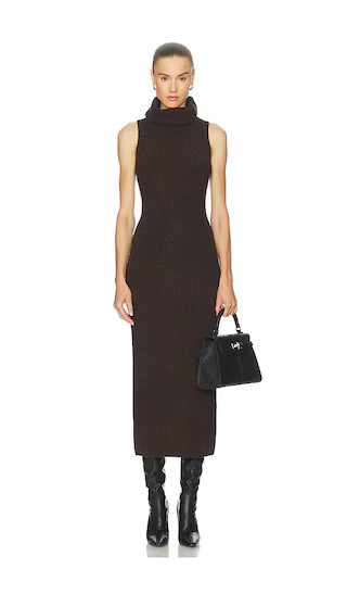 Noel Maxi Dress in Chocolate Brown | Revolve Clothing (Global)