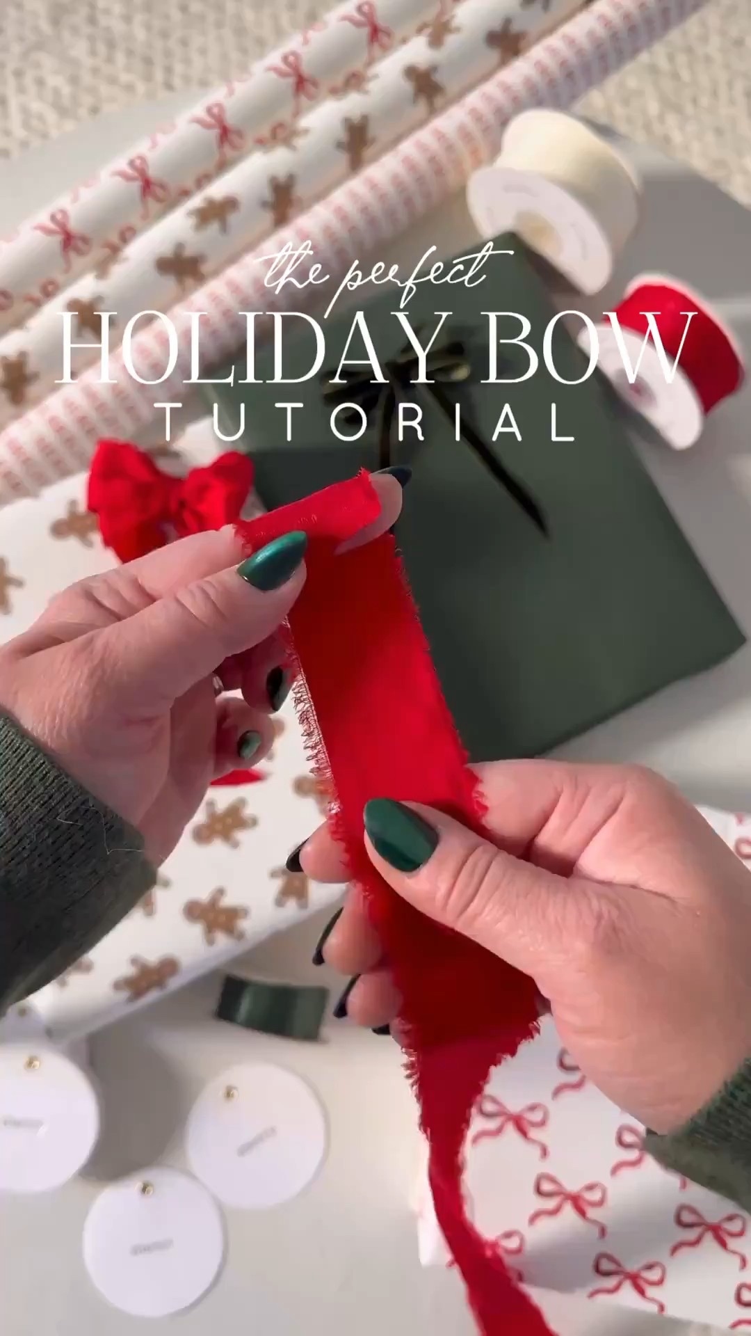 This is how I tie a double bow to make holiday gifts extra special.  Linking my fav wrapping paper, ribbons & wrapping essentials. 

#LTKHoliday