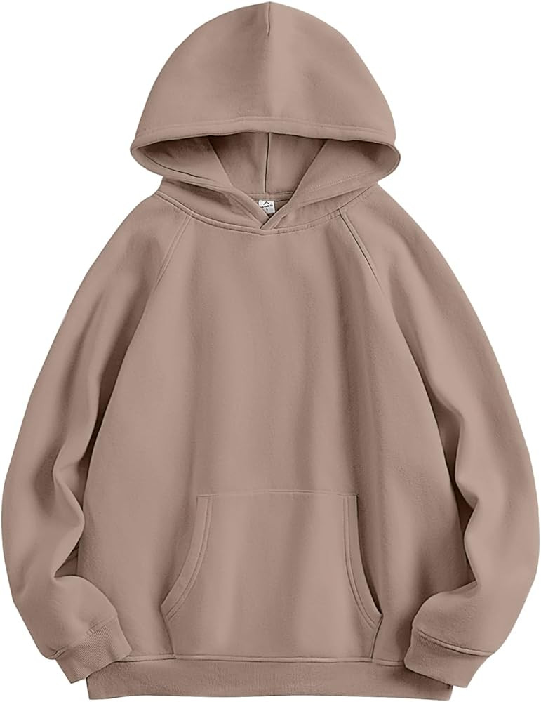 ANRABESS Women Hoodies Oversized Fleece Long Sleeve Comfy Casual Basic Pullover Sweatshirts 2025 ... | Amazon (US)